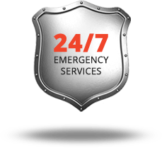 24/7 emergency services shield